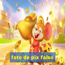 foto de pix falso